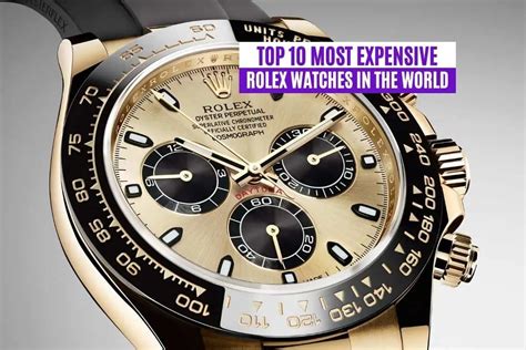 rolex watch price expensive|most expensive Rolex 2022.